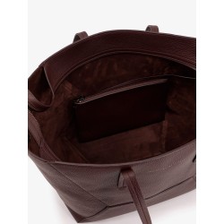 BC Duo hammered leather shoulder bag