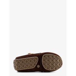 Roadie suede boot with logo on the side