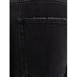 Skate black denim jeans
