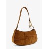 Ollie suede shoulder bag