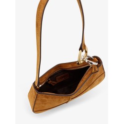 Ollie suede shoulder bag