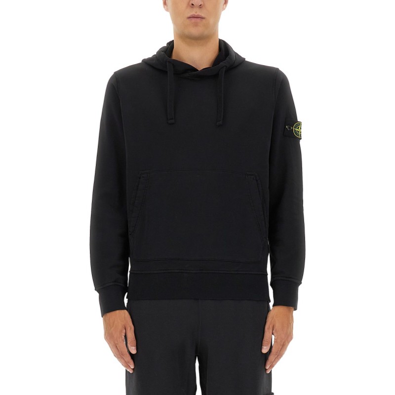 FELPA IN PILE CON CAPPUCCIO