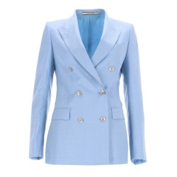 DOUBLE-BREASTED WOOL JACKET