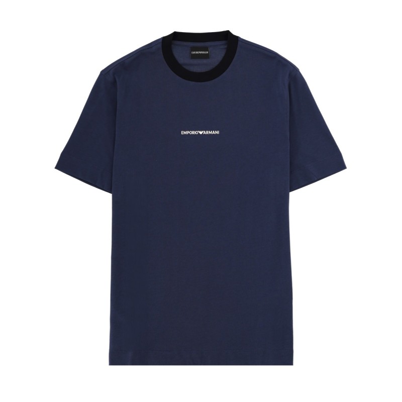 T-SHIRT WITH LOGO AND EMBROIDERY