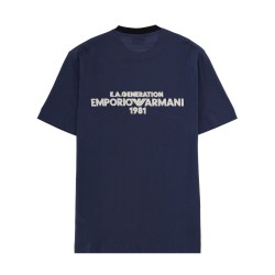 T-SHIRT WITH LOGO AND EMBROIDERY