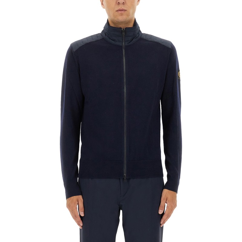 "KELBY" CARDIGAN WITH ZIPPER