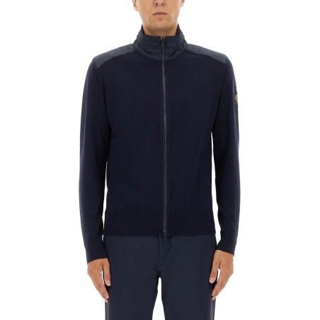 "KELBY" CARDIGAN WITH ZIPPER