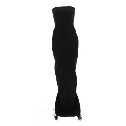 LONG "BUSTIER GOWN" DRESS
