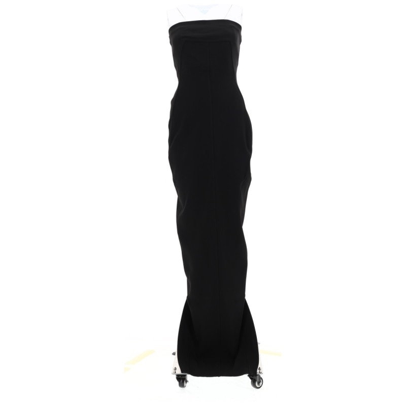 LONG "BUSTIER GOWN" DRESS