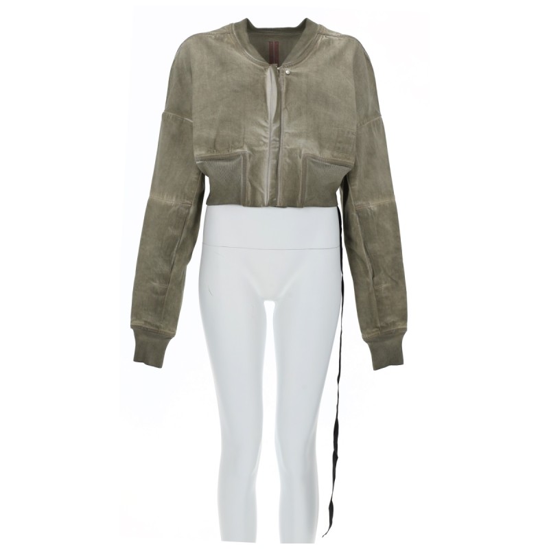 DENIM "FLIGHT" BOMBER JACKET