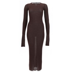 LONG-SLEEVED MIDI DRESS