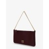 Horizontal Flat leather crossbody bag