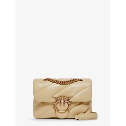 Love Puff Mini quilted leather crossbody bag