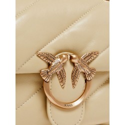 Love Puff Mini quilted leather crossbody bag