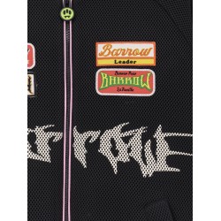 Nylon and mesh bomber