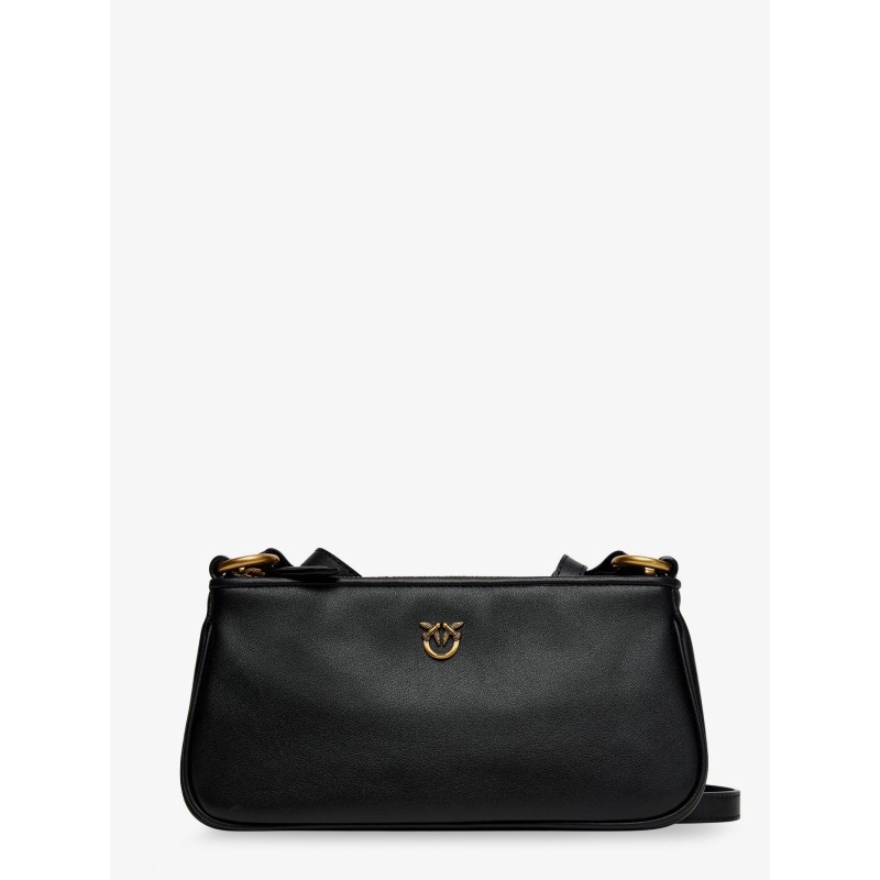 Mini Half Moon leather crossbody bag
