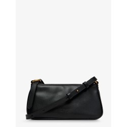 Mini Half Moon leather crossbody bag