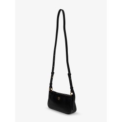Mini Half Moon leather crossbody bag