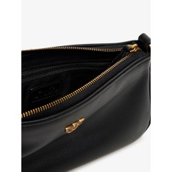 Mini Half Moon leather crossbody bag