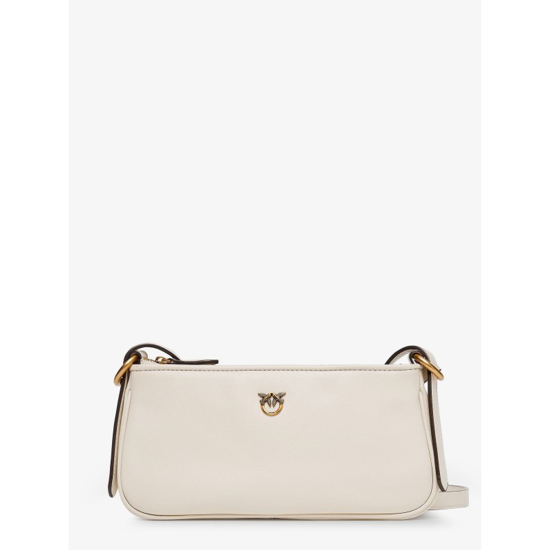 Mini Half Moon leather crossbody bag