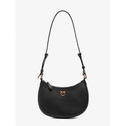 Half Moon Mini leather shoulder bag