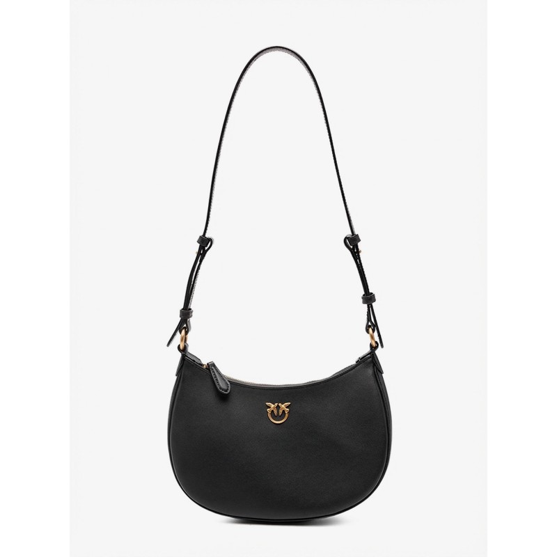 Half Moon Mini leather shoulder bag