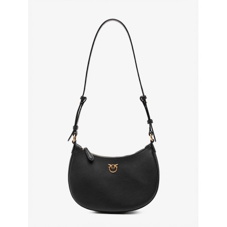 Half Moon Mini leather shoulder bag