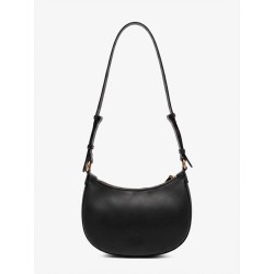 Half Moon Mini leather shoulder bag