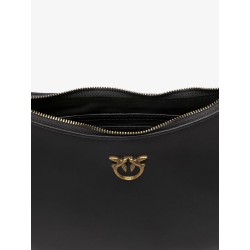 Half Moon Mini leather shoulder bag