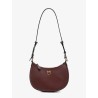 Half Moon Mini leather crossbody bag