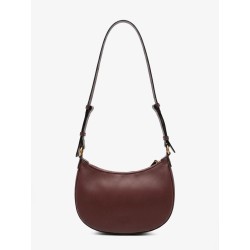 Half Moon Mini leather crossbody bag
