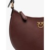 Half Moon Mini leather crossbody bag