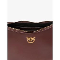 Half Moon Mini leather crossbody bag