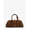 Suede Escape Bag with animal print