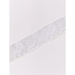 Molly cotton tank top with lace inserts