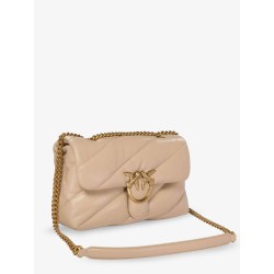Love Puff Classic quilted leather crossbody bag
