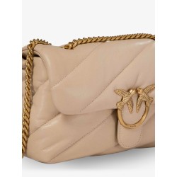 Love Puff Classic quilted leather crossbody bag