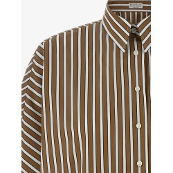 Striped cotton shirt