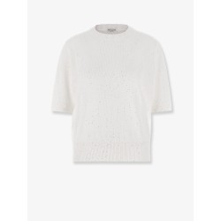 Linen and cotton sweater