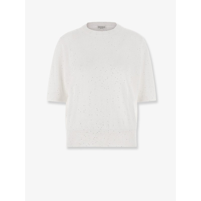 Linen and cotton sweater