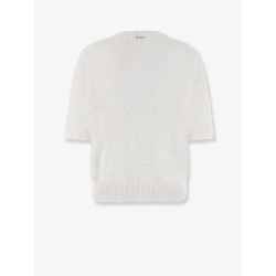 Linen and cotton sweater