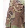 Camouflage cotton shorts