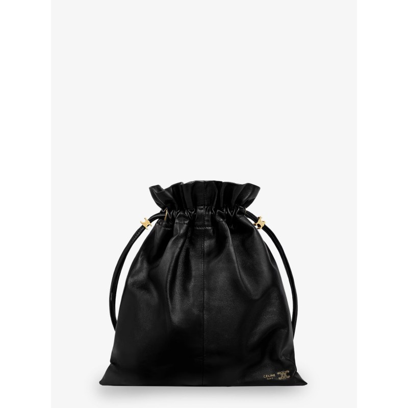 Crystal leather crossbody bag