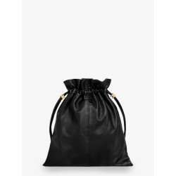 Crystal leather crossbody bag