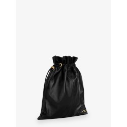 Crystal leather crossbody bag