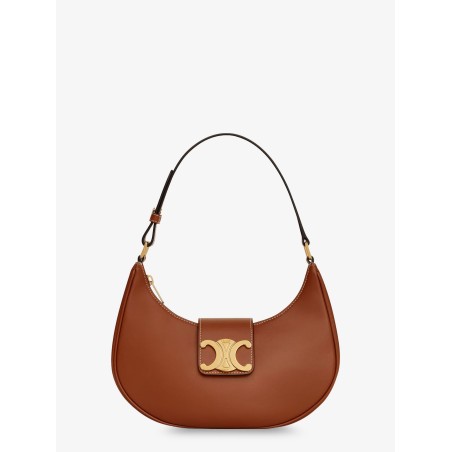 Medium Ava Triomphe leather crossbody bag