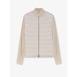 Cardigan/Down Jacket wit iconic patch