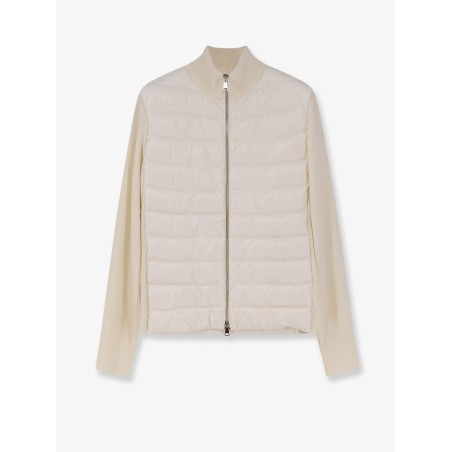 Cardigan/Down Jacket wit iconic patch