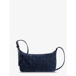 Traveler suede shoulder bag