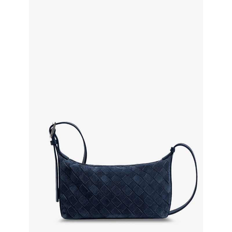 Traveler suede shoulder bag